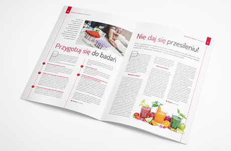 Mockup lab zdrowia środek